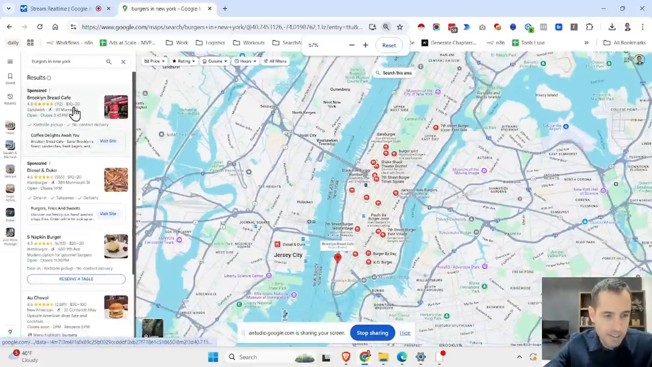 Scraping Data from Google Maps