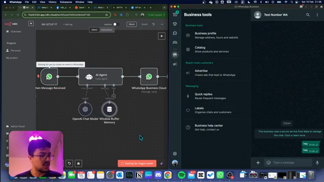 Setting up AI agent