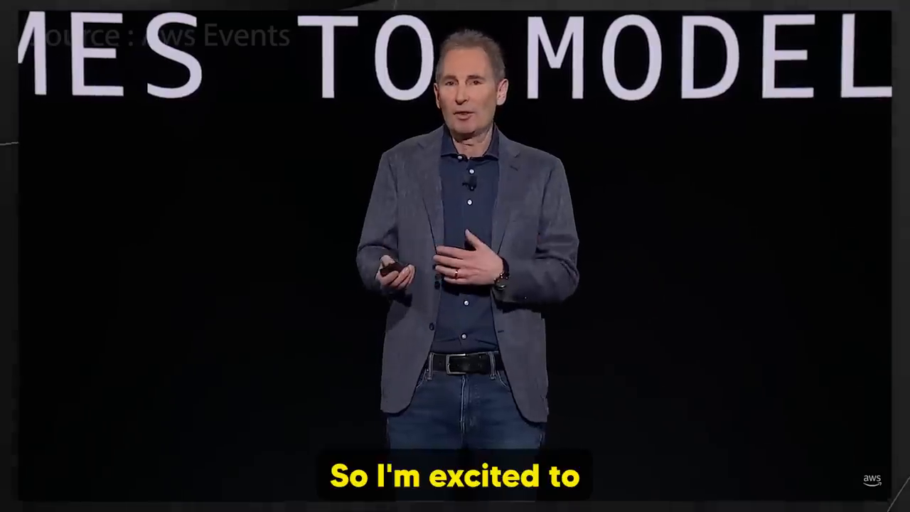 Amazon Nova announcement screenshot at 0 seconds