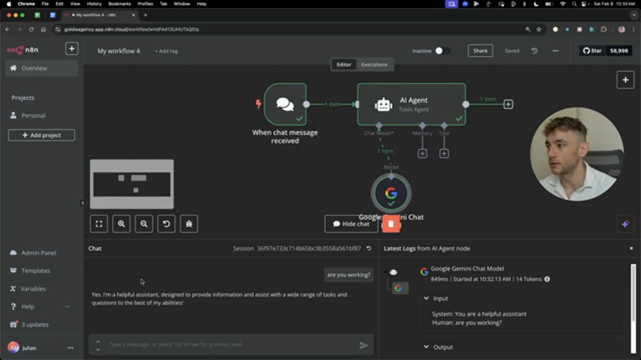 Creating Your First AI Agent Workflow