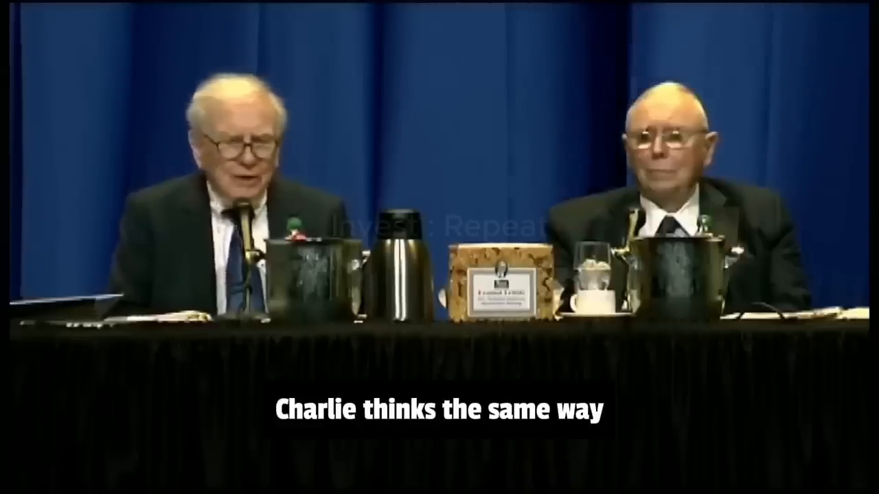 Warren Buffett Reflecting on Crises