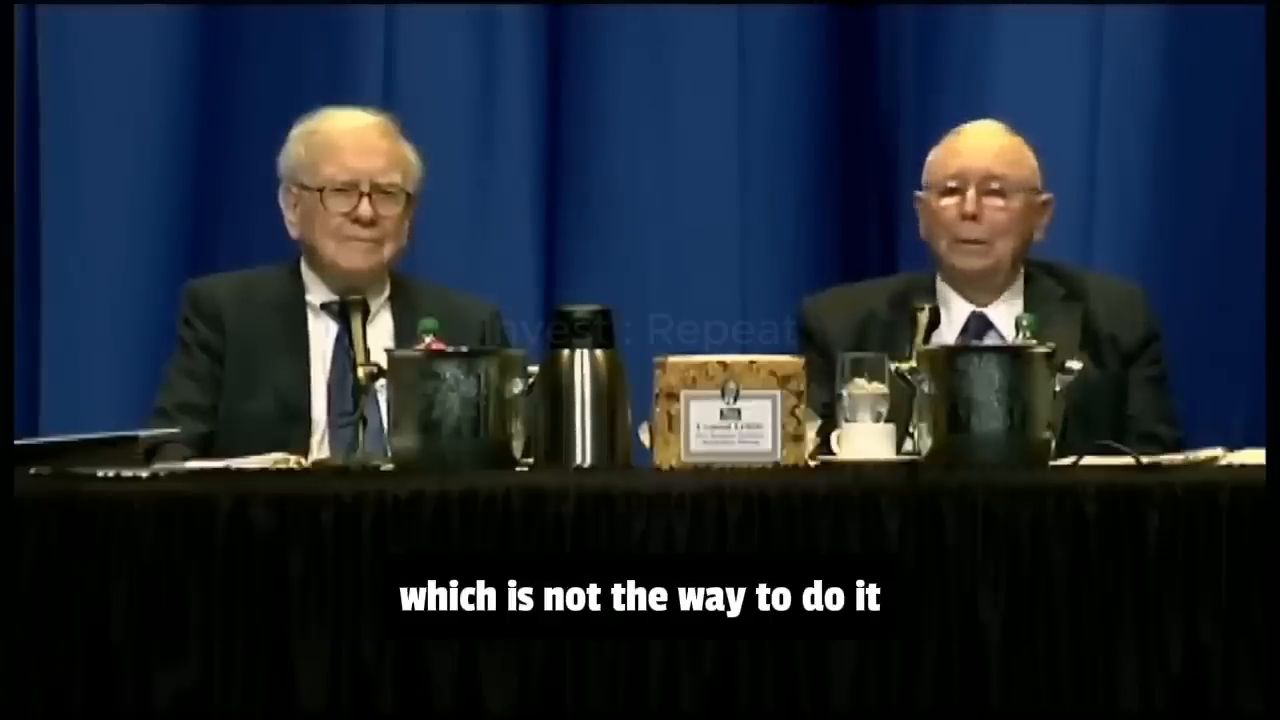 Munger and Buffett Critiquing Financial Models